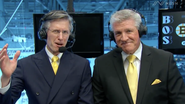 Jack Edwards addressed Bruins fans for the final time from the broadcast booth on Thursday night.